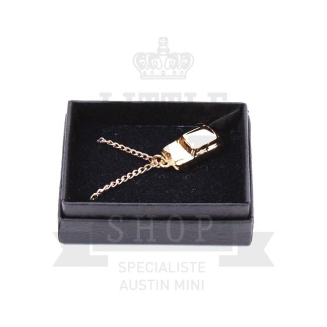 Collier Mini 3D plaqué or