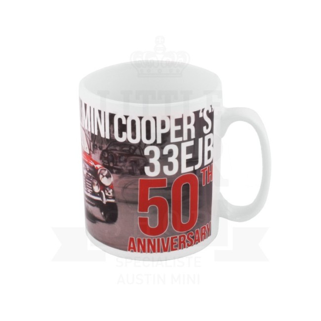 Mug Paddy Hopkirk Winner 50th Anniversary-Austin Mini