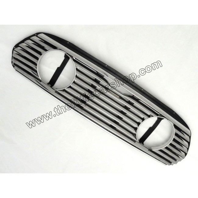 Calandre 1969 - 2000 ''Cooper'' inox PHARE ouv. int.-Austin Mini