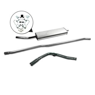 L1A - Ligne échappement RC40 - Sortie latérale Ø44 mm-Austin