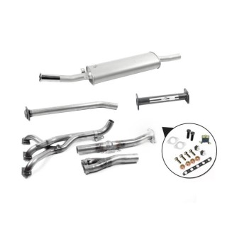 S6 - Ligne échappement RC40 - Sortie centrale Ø55 mm -