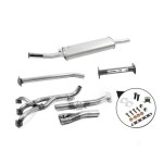 S7 - Ligne échappement RC40 - Sortie centrale Ø65 mm -