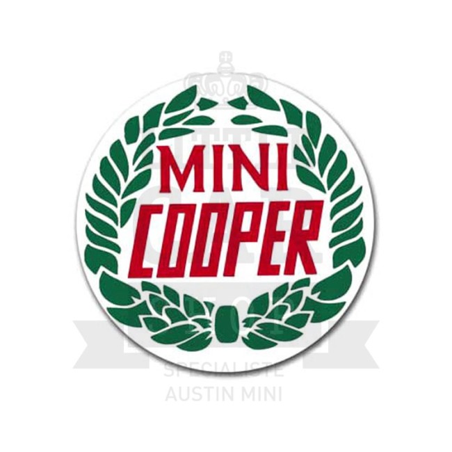 Autocollant rond Rover Cooper (50 mm) ORIGINE - Austin