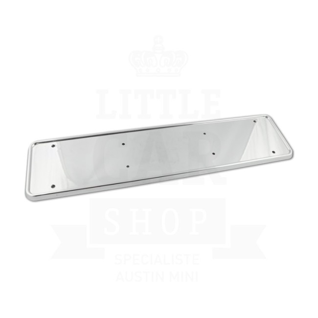 Entourage de plaque d'immatriculation chromé Austin Mini-Austin