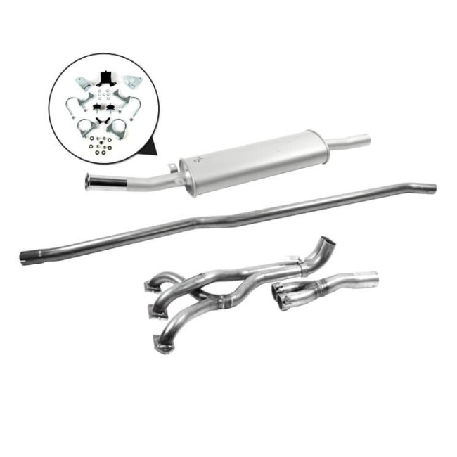 L3B - Ligne échappement RC40 LCB - Sortie centrale Ø55