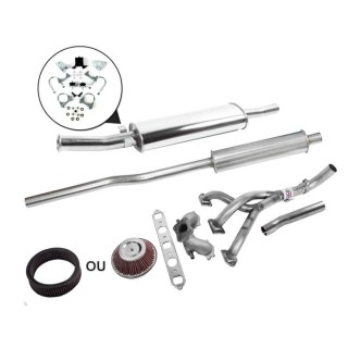 S1LI2D - Kit Stage 1 Freeflow INOX - Sortie Centrale Ø65 mm