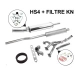 S1LI2D - Kit Stage 1 Freeflow INOX - Sortie Centrale Ø65 mm