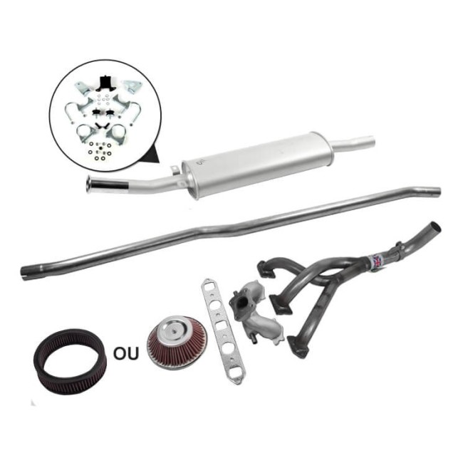 S2F - Kit Échappement Stage 1 RC40 Freeflow avec Sortie