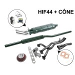 SM5A - Kit Échappement Stage 1 Maniflow LCB avec Double Sortie