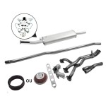 S2L - Kit Échappement Stage 1 RC40 LCB avec Sortie Centrale Ø55