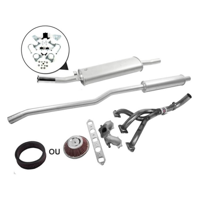 S2F2 - Kit Échappement Stage 1 RC40 Freeflow avec Sortie