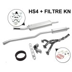 S2F2 - Kit Échappement Stage 1 RC40 Freeflow avec Sortie