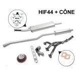 S2F2 - Kit Échappement Stage 1 RC40 Freeflow avec Sortie