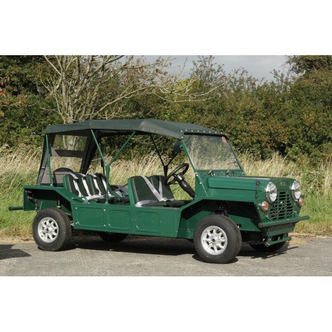 Bache de toit MOKE UK MK1 avant 1968 - vert-Austin Mini