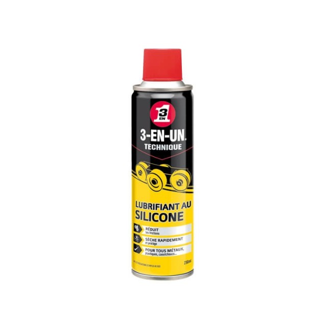Spray 3-en-1 Lubrifiant Silicone 250 ml  voiture ancienne anglaise