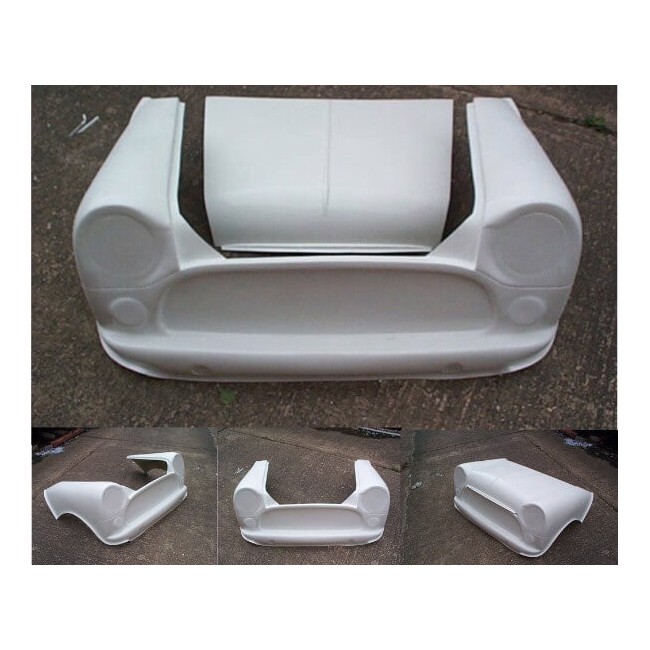 Flip front monobloc avec capot amovible-Austin Mini