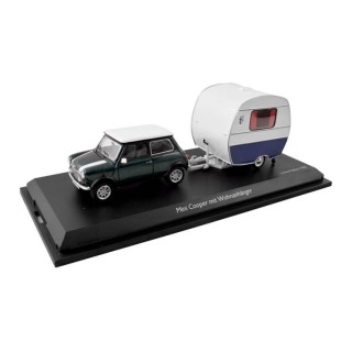 1/43 Mini Cooper Schuco avc caravane