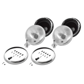 N°2 - Kit 2 phares 7'' Wipac-Austin Mini