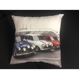 Coussin Italian Job 3 Minis - Carré-mg-mgb