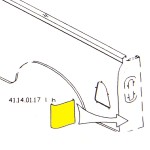 Coin Aile Ar sous le feux G - Mini Pick Up-Austin Mini