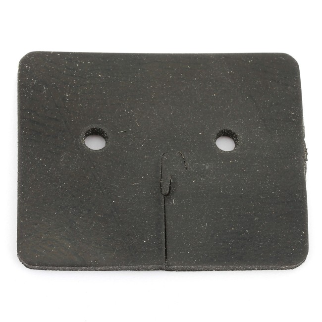 Plaque de protection caoutchouc coté levier de frein à