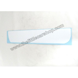 Bande de malle arrière (la paire): blanc - Austin Mini-Austin