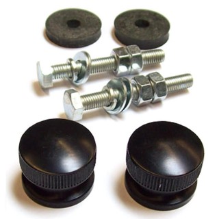 Kit de boutons de calandre ''noir''-Austin Mini