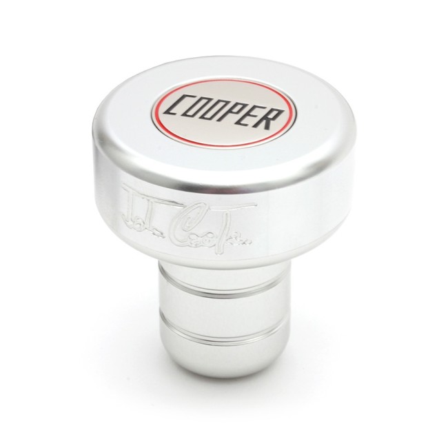 Pommeau levier de vitesse Cooper silver-Austin Mini