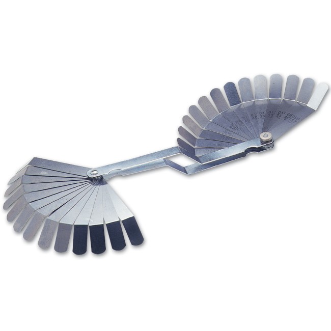 Jeu de cales d'épaisseur métrique et impérial coudées  voiture ancienne anglaise