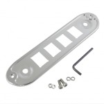 Porte boutons alu MINI / 4 boutons gris/noir-Austin Mini