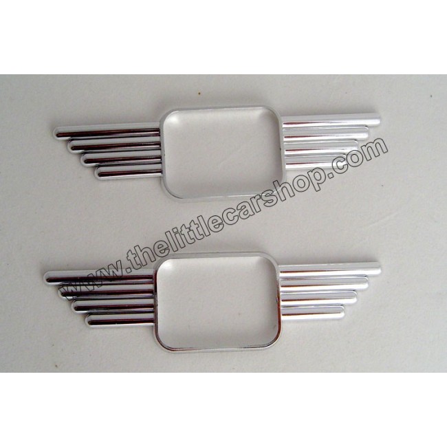 Ailes chromées de répétiteur de clignotant Av (la paire) Austin