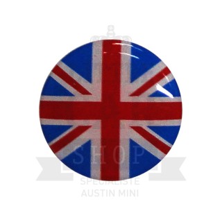 Autocollant rond Union Jack (42mm) - Austin Mini-Austin Mini