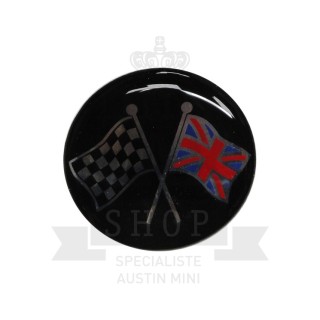 Autocollant rond Révolite (42mm) - Austin Mini-Austin Mini