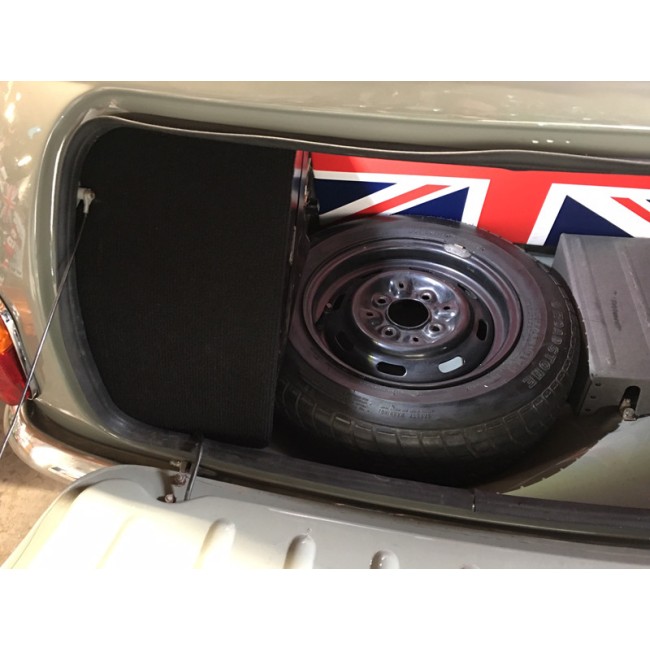 Intérieur de coffre rigide avec bandeau simili - bleu-Austin