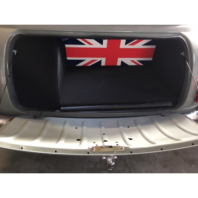 Intérieur de coffre rigide avec bandeau simili - noir-Austin