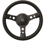 Volant Springalex Simili Cuir 14'' noir (Moyeu en