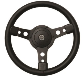 Volant Springalex Simili Cuir 14'' noir (Moyeu en