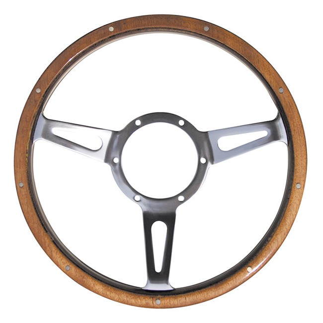 Volant Mountney Bois Clair Cobra 14"-Austin Mini